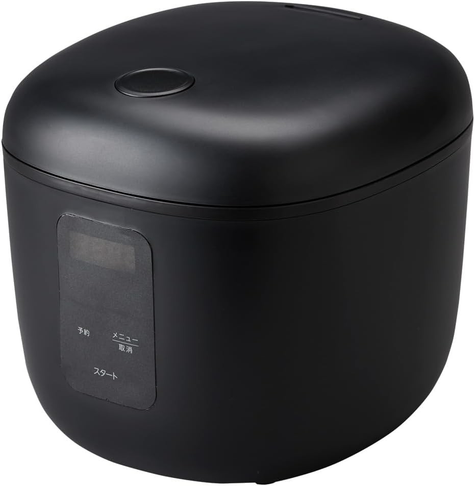 simplus シンプラス マイコン式 4合炊き炊飯器 SP-RCMC4 炊飯器 温度センサー付き 保温機能 ヨーグルト ケーキ (ブラック)