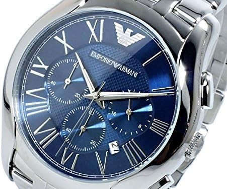 [エンポリオ アルマーニ] EMPORIO ARMANI 腕時計 クロノグラフ クオーツ AR1787 ブルー メンズ [並行輸入品]