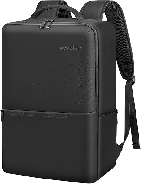 [ecoofee] リュック ビジネスリュック メンズ 防水 15.6インチ PCリュック 止水ファスナー 軽量 リックサックメンズ 大容量 A4収納可 通勤 バックパック 薄型 高校生 通学 出張 旅行 防災 男女兼用