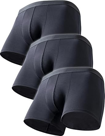 [FEELMEN] 【皮膚科医ｘ東大卒の工学博士が開発】 ボクサーパンツ 3枚組 高通気性 ローライズ 前閉じ 3D 立体 抗菌 防臭 吸水 速乾 下着 パンツ メンズ 男性 【日本ブランド】 3枚セット
