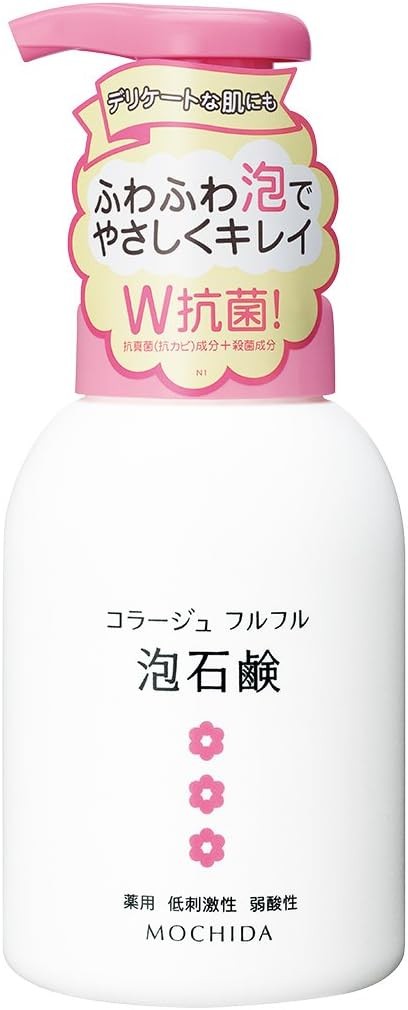 chimoo コラージュフルフル 泡石鹸 ピンク (医薬部外品) 300ミリリットル (x 1)