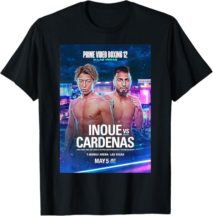井上vsカルデナス マッチアップ 公式イベント Tシャツ