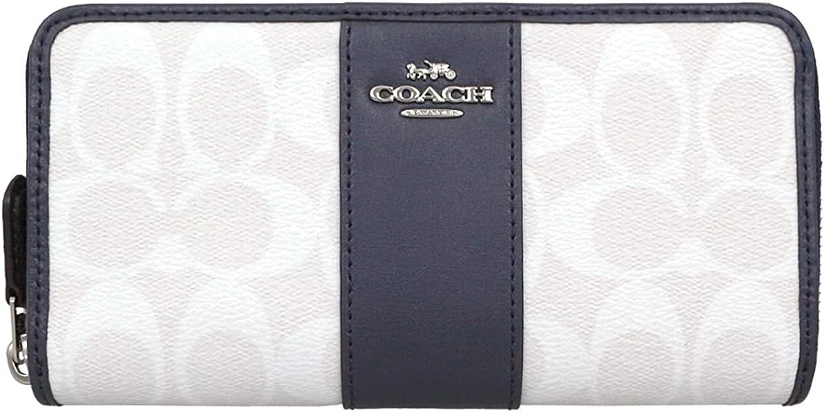 [コーチ] COACH 長財布 F54630 チョーク×ミッドナイト SVDYF シグネチャー 長財布 レディース [アウトレット品] [ブランド] [並行輸入品]