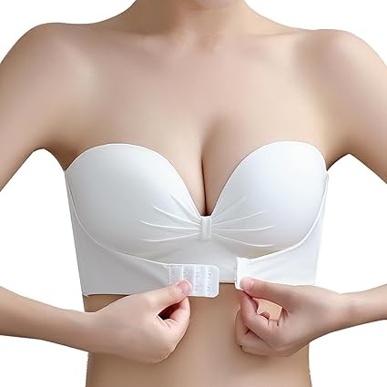 [Olabela] ストラップレスブラ チューブトップ 【三重滑り止め強化】 【美胸美背】 紐なしブラ 脇高 ノンワイヤー 高弾性 柔らかい シームレスブラ 結婚式 パーティー オフショル インナー ブラジャー 寄せブラ バストアップ
