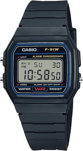 [カシオ] 腕時計 カシオ コレクション F-91W-1JH メンズ ブラック