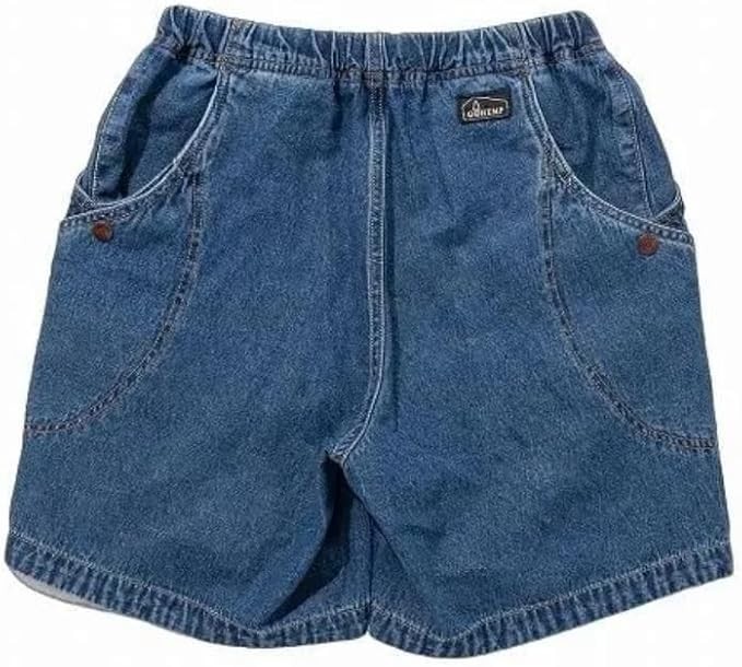 [ゴーヘンプ] ヘンプデニムショーツ【MEN'S】 EXPLORER HYBRID SHORTS H/C DENIM Color:USED WASH Size:S/M/L (1/2/3) (JP, アルファベット, M, USED WASH)