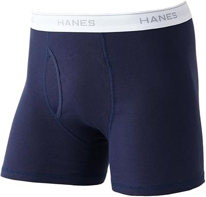 [Hanes] ボクサーパンツ(5枚組) 抗菌 除菌 清潔 防臭効果 前開き 5Pボクサーブリーフ HM6ES703J メンズ